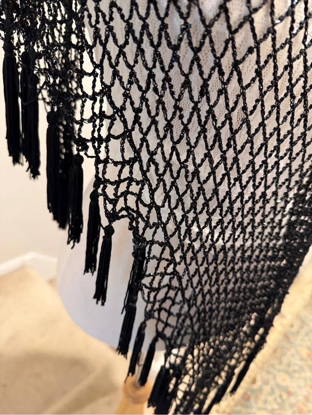 N/A black mesh